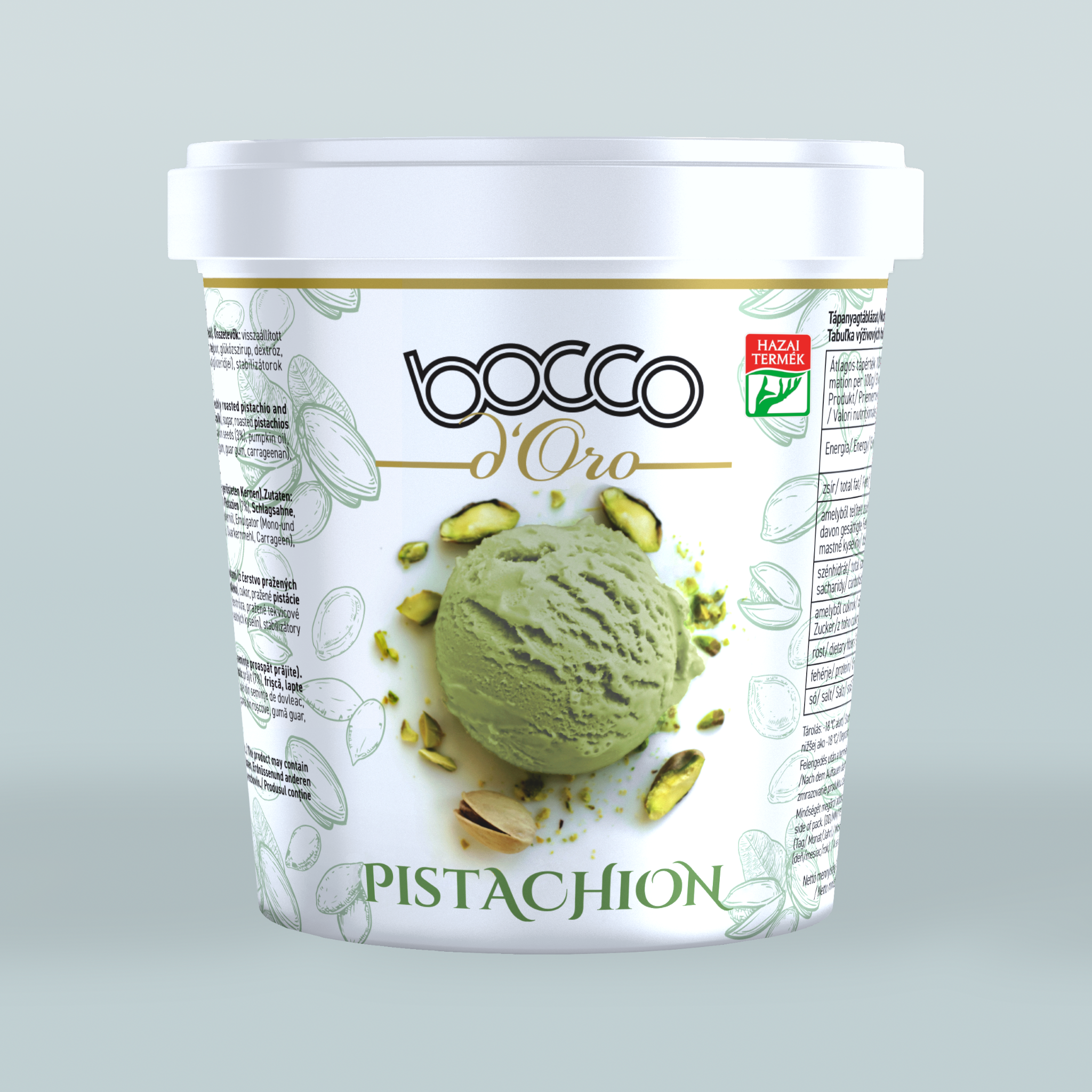 Pisztácia jégkrém 475ml